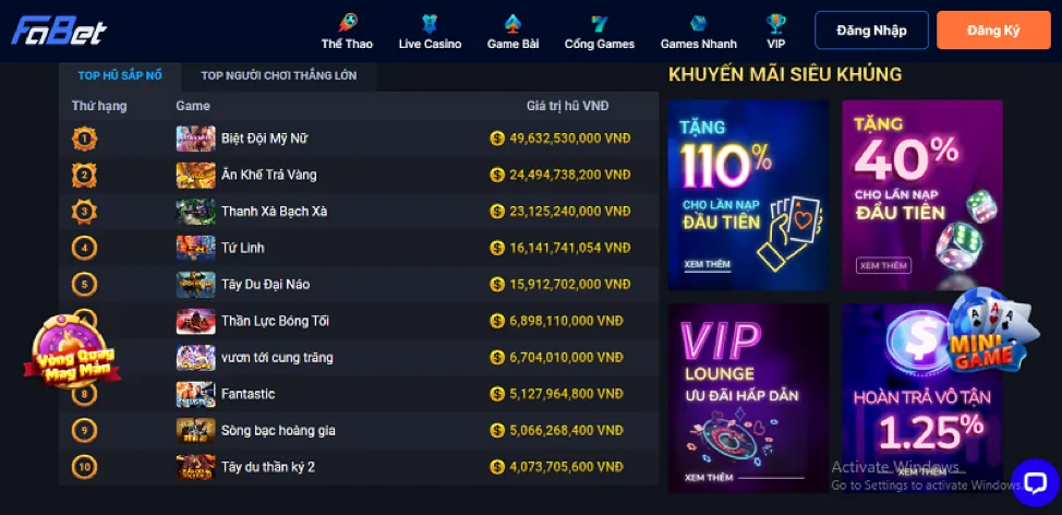 Cam kết về chơi game có trách nhiệm và bảo mật dữ liệu